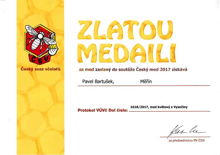 Medaile 2017
